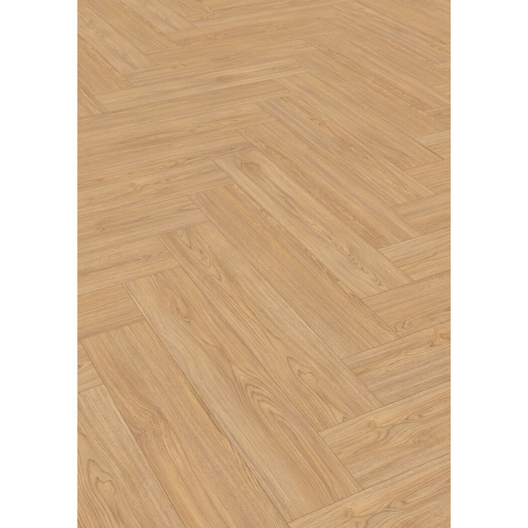 Laminat 'Nature Herringbone' EL2152 Casella Eiche natur 8 mm