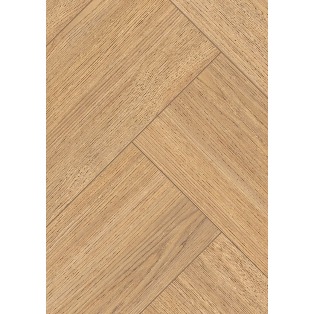 Laminat 'Nature Herringbone' EL2152 Casella Eiche natur 8 mm