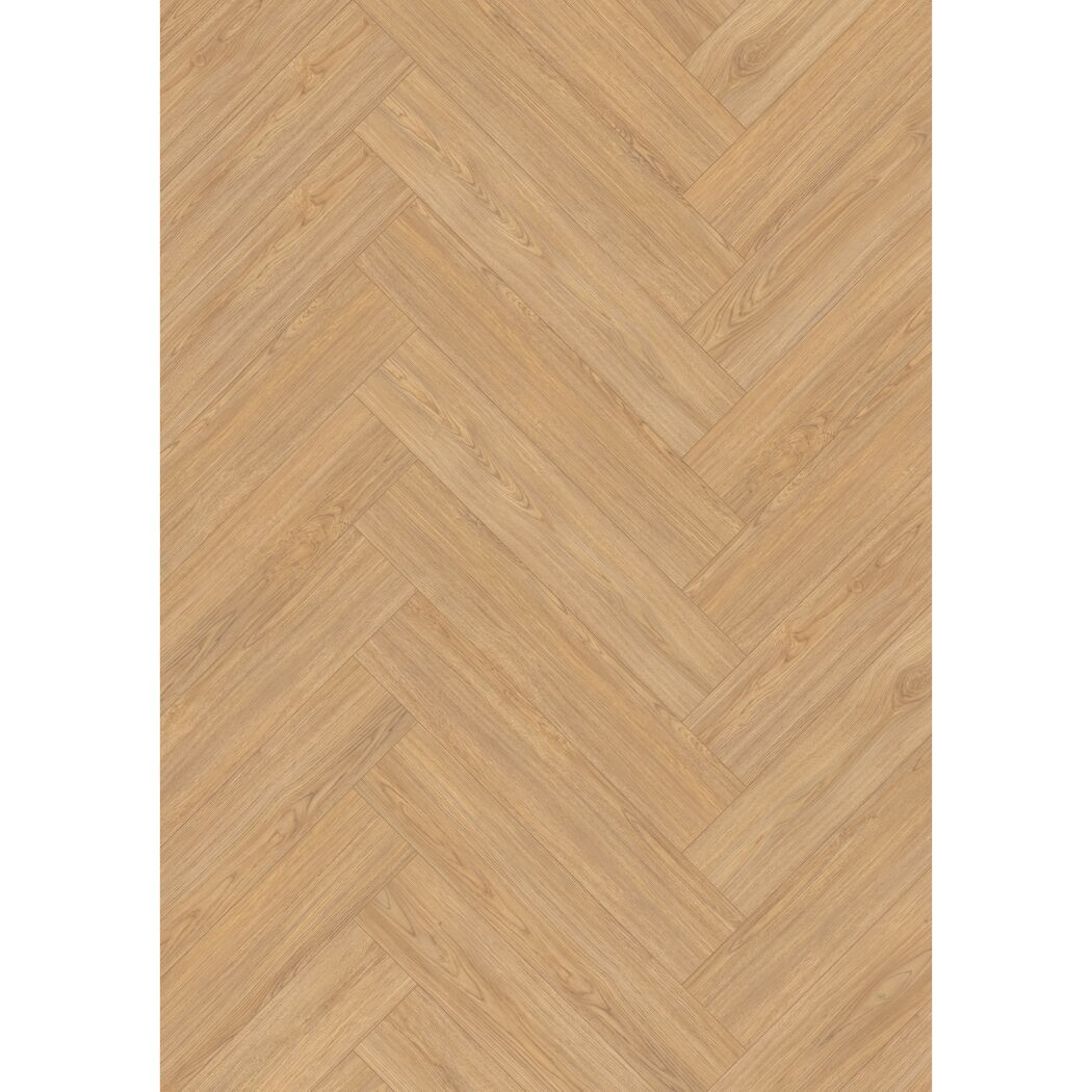 Laminat 'Nature Herringbone' EL2152 Casella Eiche natur 8 mm