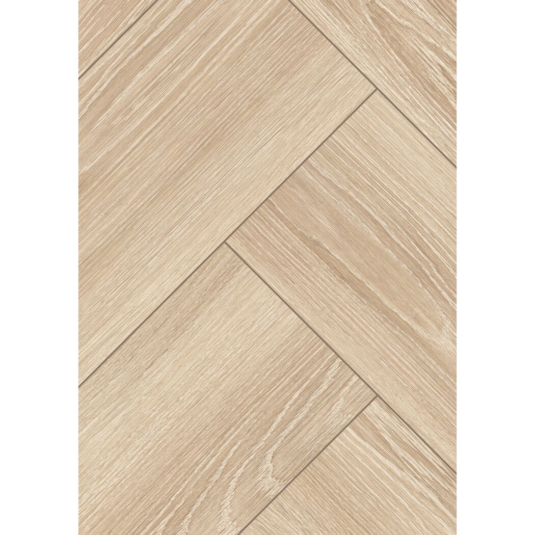 Laminat 'Nature Herringbone' EL2161 Newport Eiche creme 8 mm