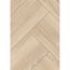 Laminat 'Nature Herringbone' EL2161 Newport Eiche creme 8 mm