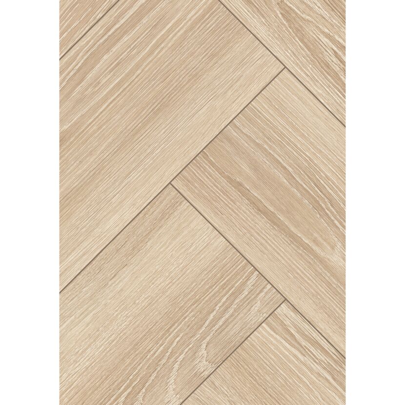 Laminat 'Nature Herringbone' EL2161 Newport Eiche creme 8 mm