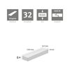 Laminat 'NatureSense' EL202F Rillington Eiche hell 8 mm