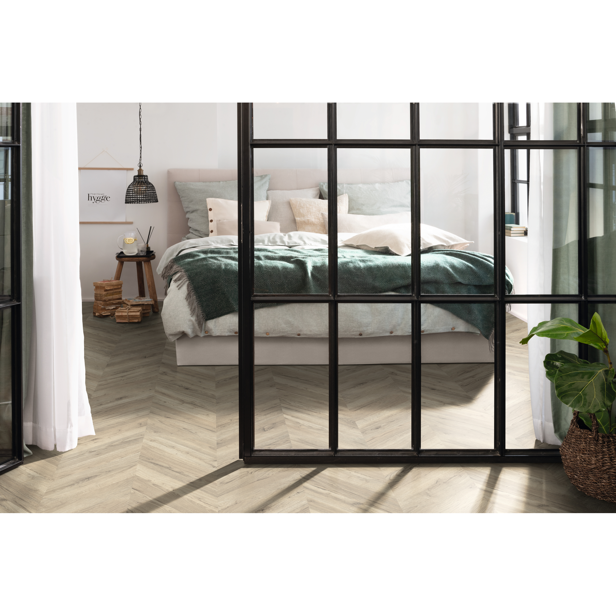 Laminat 'NatureSense' EL202F Rillington Eiche hell 8 mm