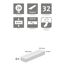 Laminat 'NatureSense' EL202F Rillington Eiche hell 8 mm