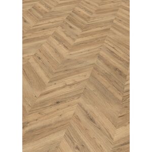 Laminat 'NatureSense' EL203F Rillington Eiche dunkel 8 mm