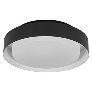 Deckenleuchte 'Orbis Madrid' schwarz, weiß Ø 29 cm