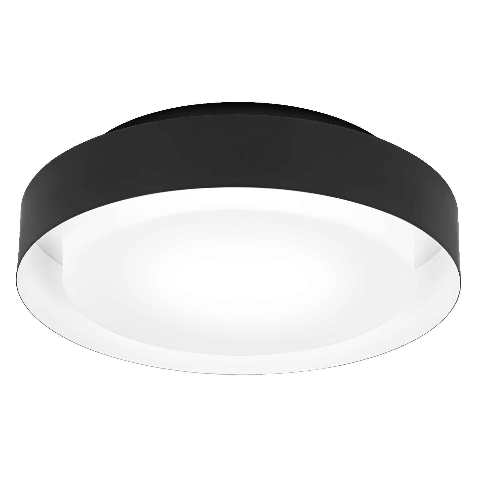 Deckenleuchte 'Orbis Madrid' schwarz, weiß Ø 29 cm