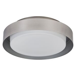 Deckenleuchte 'Orbis Madrid' nickelfarben Ø 29 cm