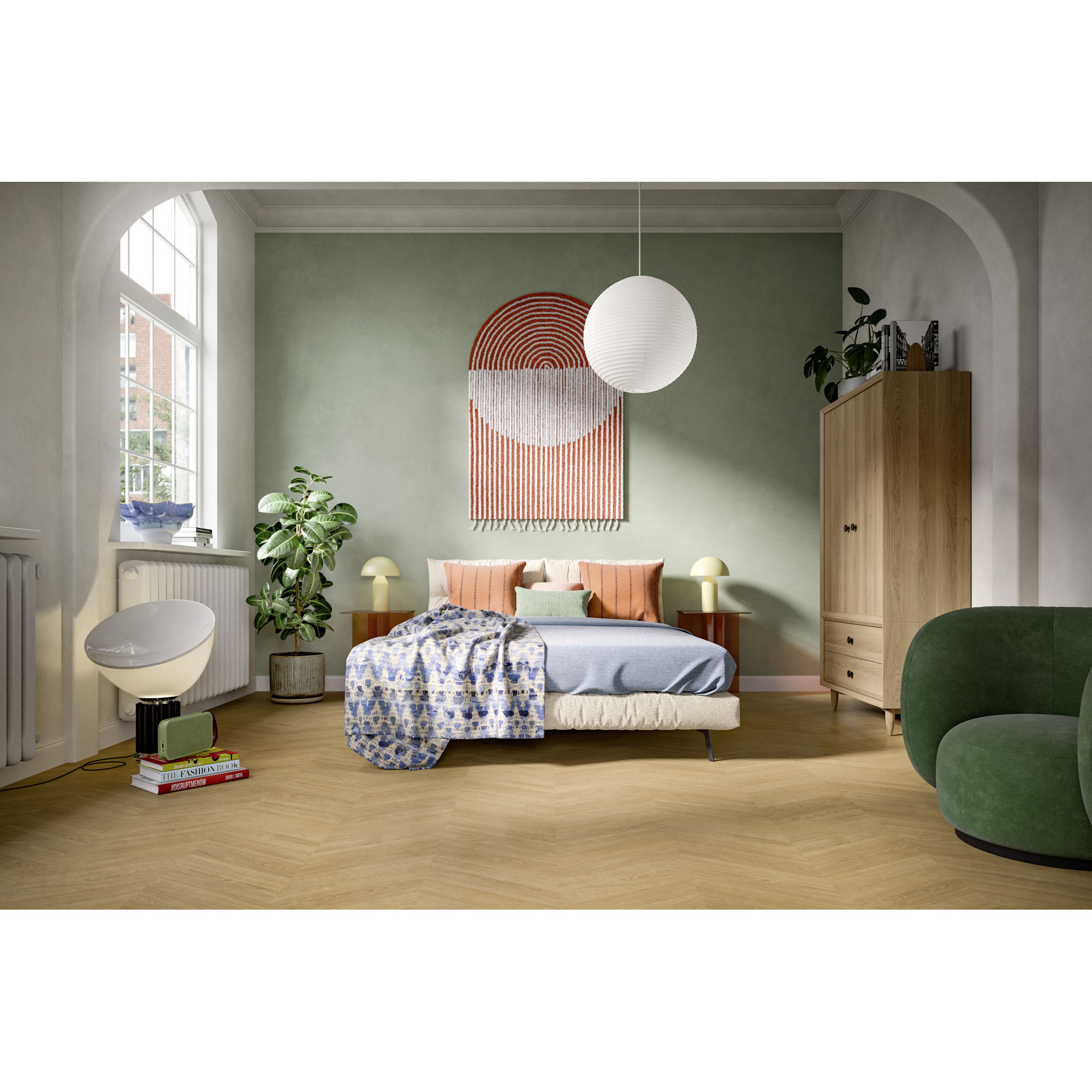 Laminat 'NatureSense' EL291F Skanderborg Eiche honig 8 mm
