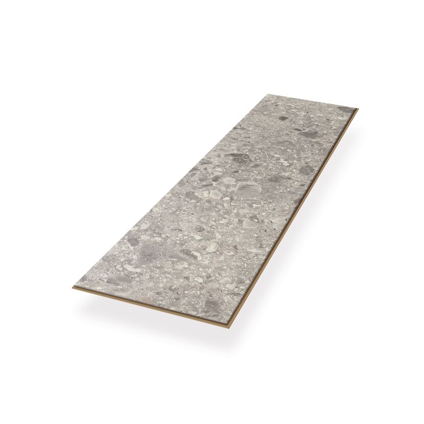 Laminat 'NatureSense Aqua' ELF021 Triestino Terrazzo grau 8 mm