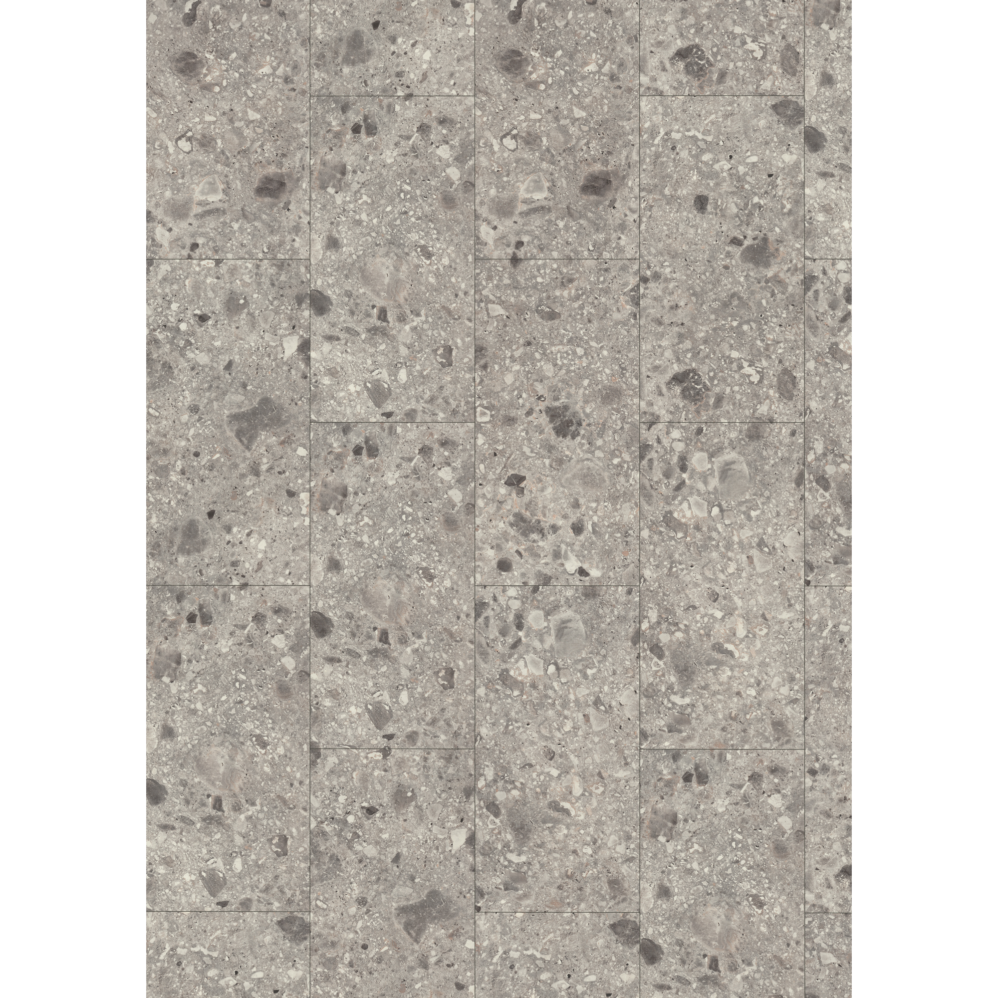 Laminat 'NatureSense Aqua' ELF021 Triestino Terrazzo grau 8 mm