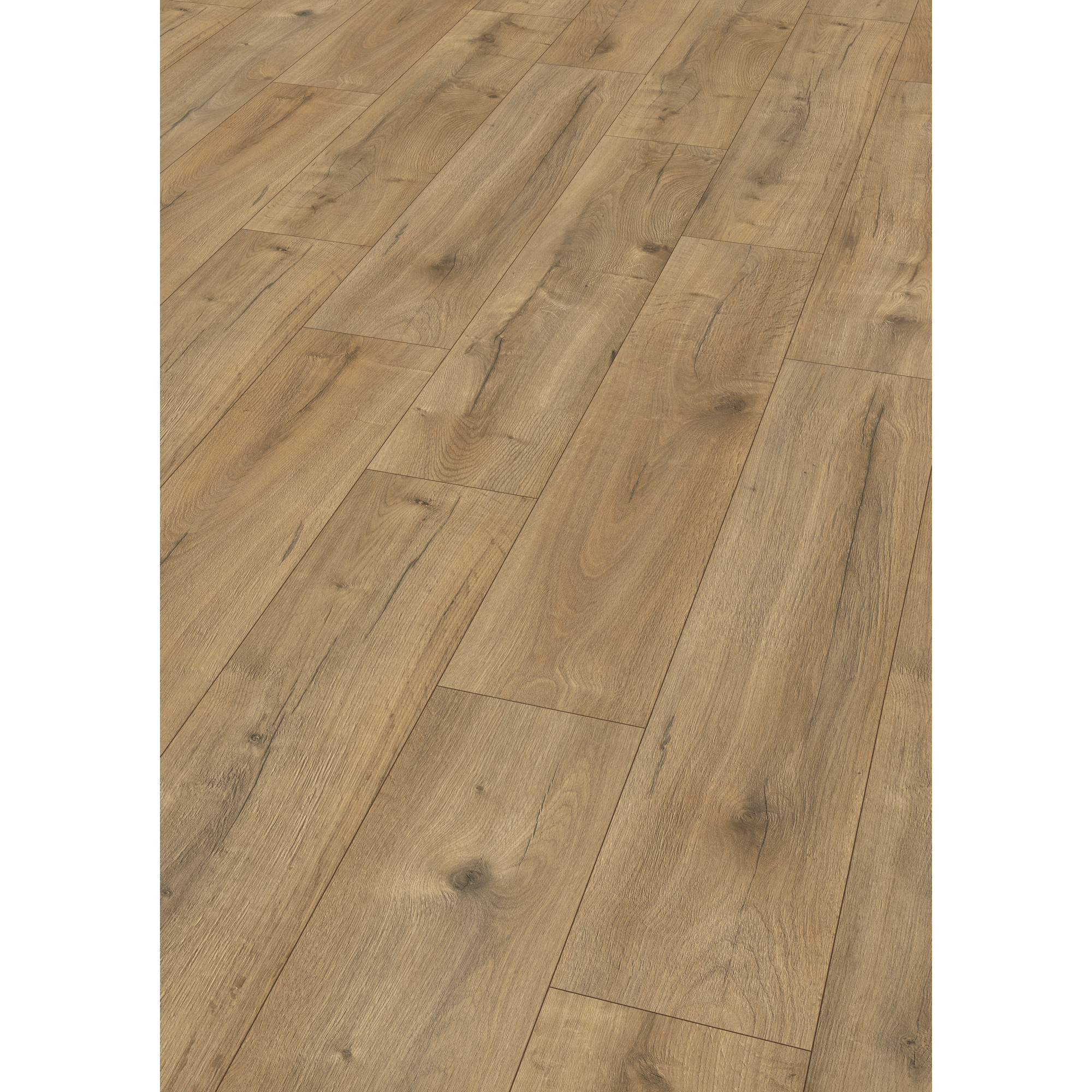 Laminat 'NatureSense' EL2077 Loja Eiche braun 8 mm