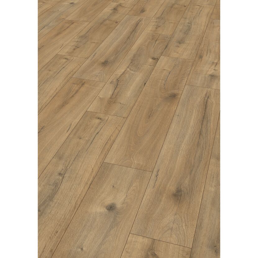 Laminat 'NatureSense' EL2077 Loja Eiche braun 8 mm