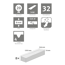 Laminat 'NatureSense' EL2141 Carlin Eiche sand 8 mm