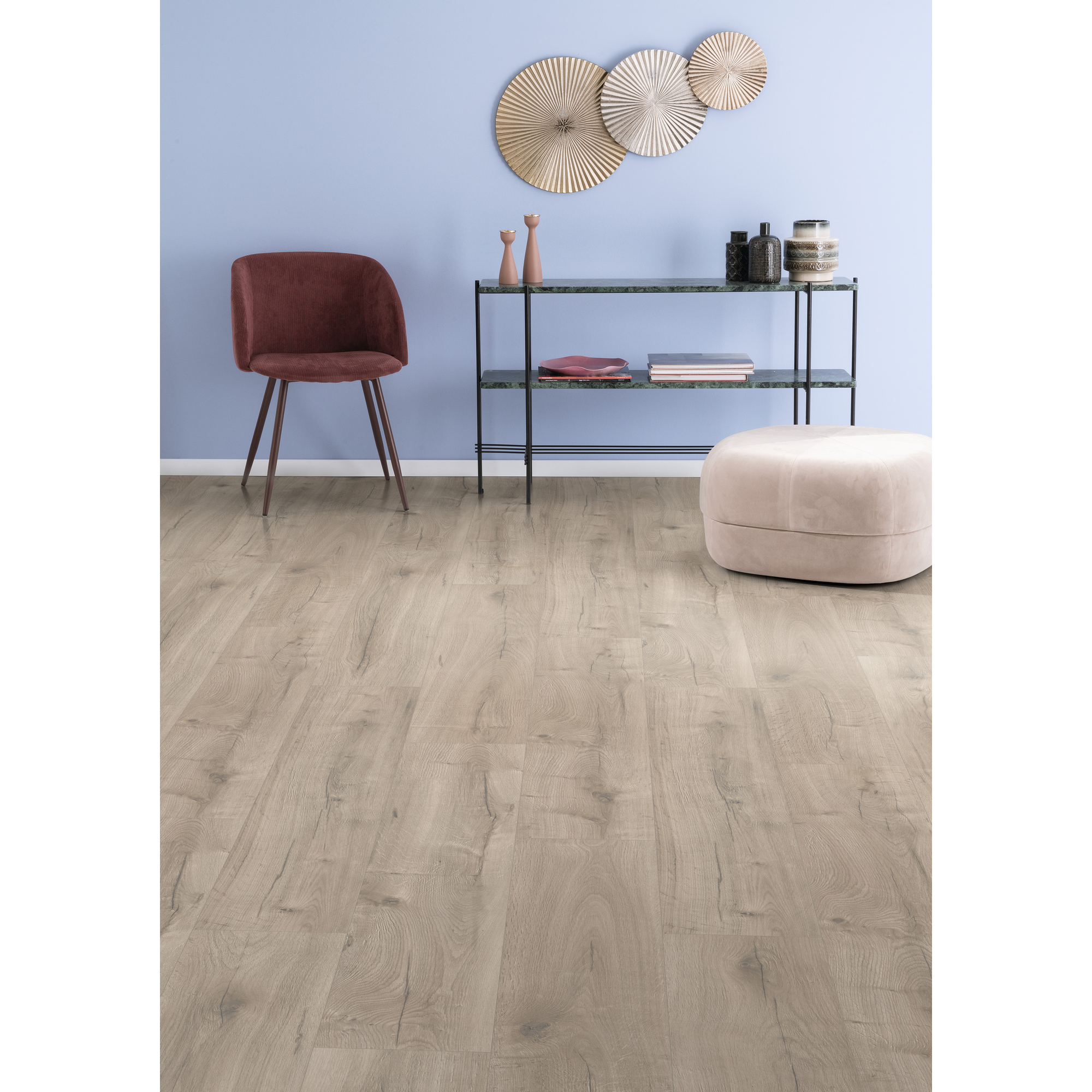 Laminat 'NatureSense' EL2154 Loja Eiche creme 8 mm