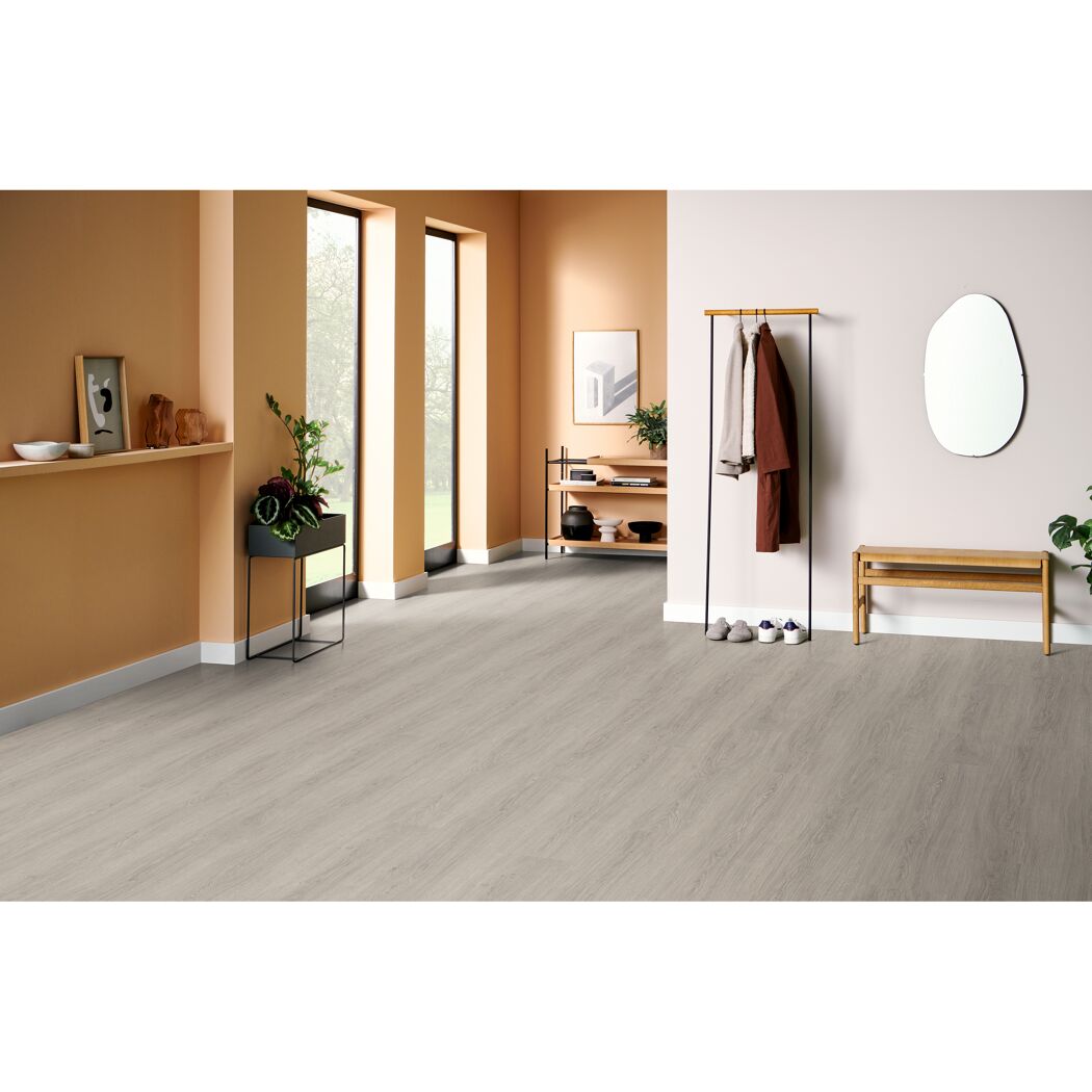 Laminat 'NatureSense Aqua' EL2028 Victoria Eiche hellgrau 8 mm