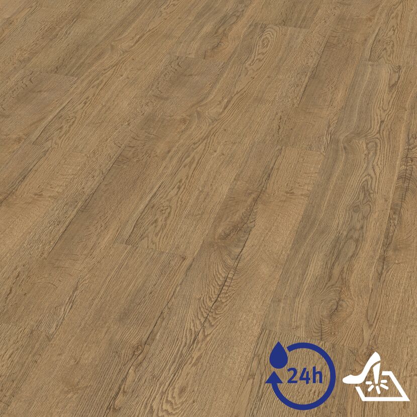 Designboden 'Aquadura' EDF164 Elva Eiche braun 7,5 mm