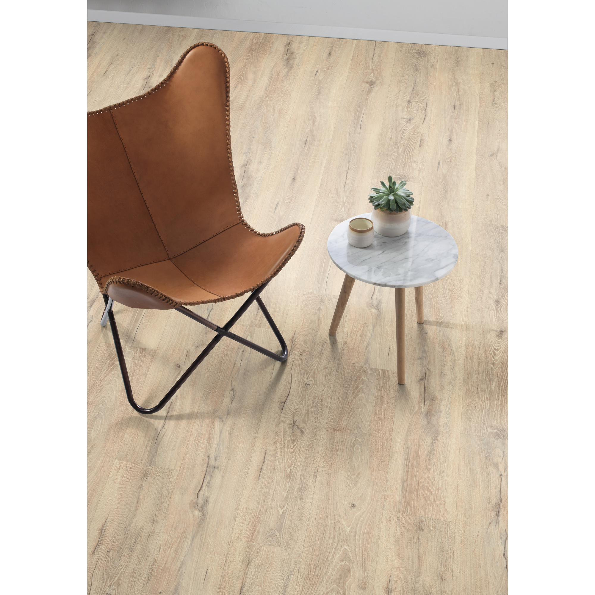 Hybridboden 'Aquadura' EDF203 Panora Eiche beige 7,5 mm