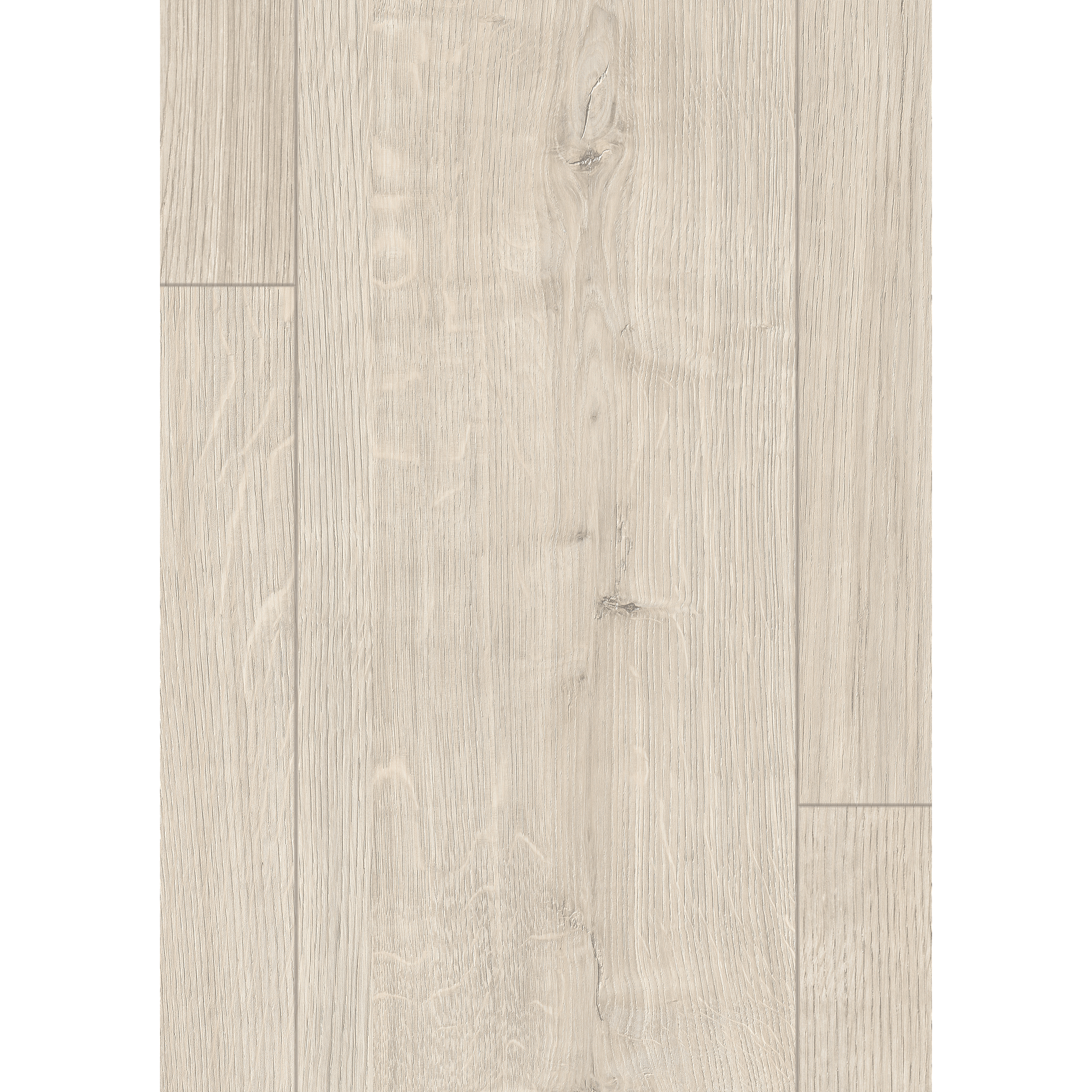 Hybridboden 'Aquadura+' EDF184 Berdal Eiche weiss 7,5 mm