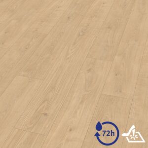 Hybridboden 'Aquadura+' EDF185 Berdal Eiche hellbraun 7,5 mm