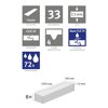 Designboden 'Aquadura+' EDF197 Capri Eiche braun 7,5 mm