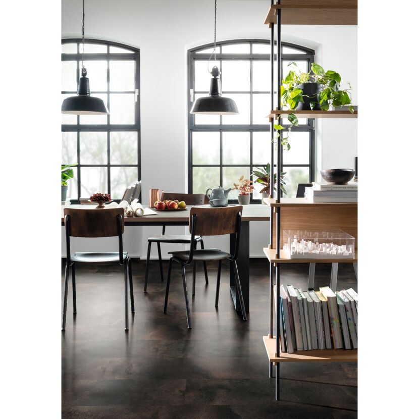 Designboden 'Aquadura+' EDF303 Titanit anthrazit 7,5 mm