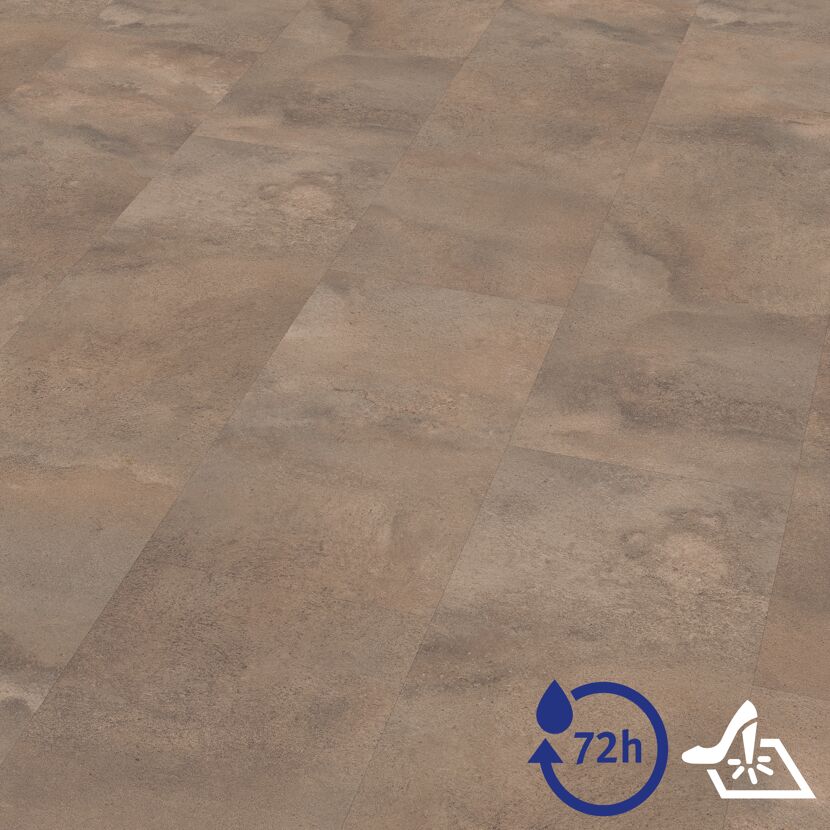 Designboden 'Aquadura+' EDF304 Titanit sandbeige 7,5 mm