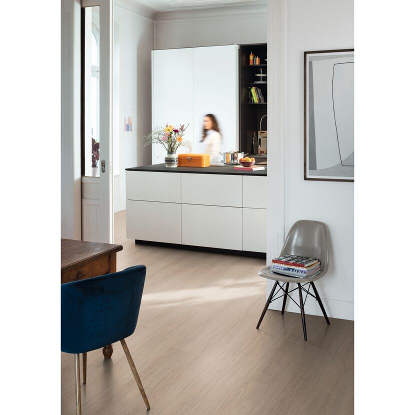 Designboden 'Aquadura+' EDF186 Victoria Eiche hellbraun 7,5 mm