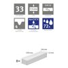 Designboden 'Aquadura+' EDF187 Halifax Eiche creme 7,5 mm