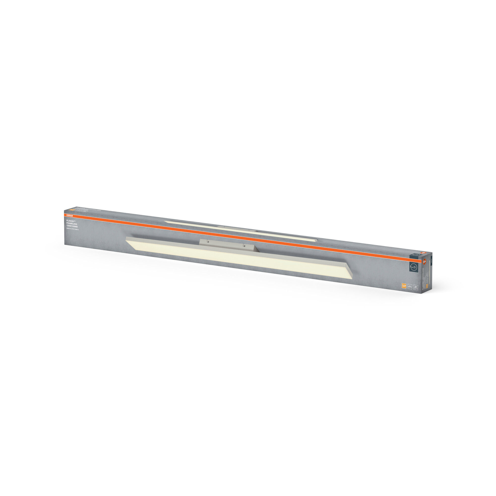 Panelleuchte 'Planon™ Frameless' weiß 10 x 10 cm
