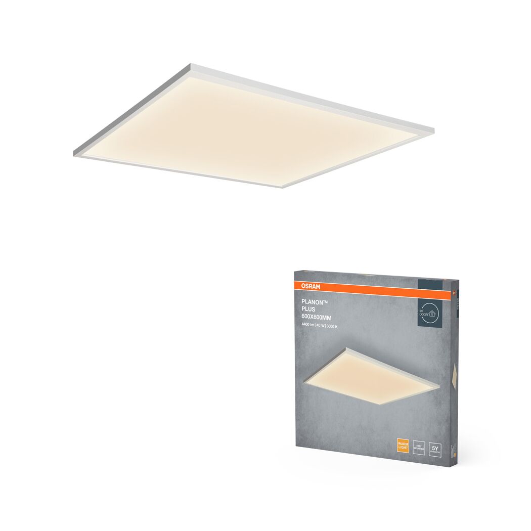 LED-Panel 'Planon™ Plus' 36 W 3100 lm warmweiß 59,5 x 5 x 59,5 cm
