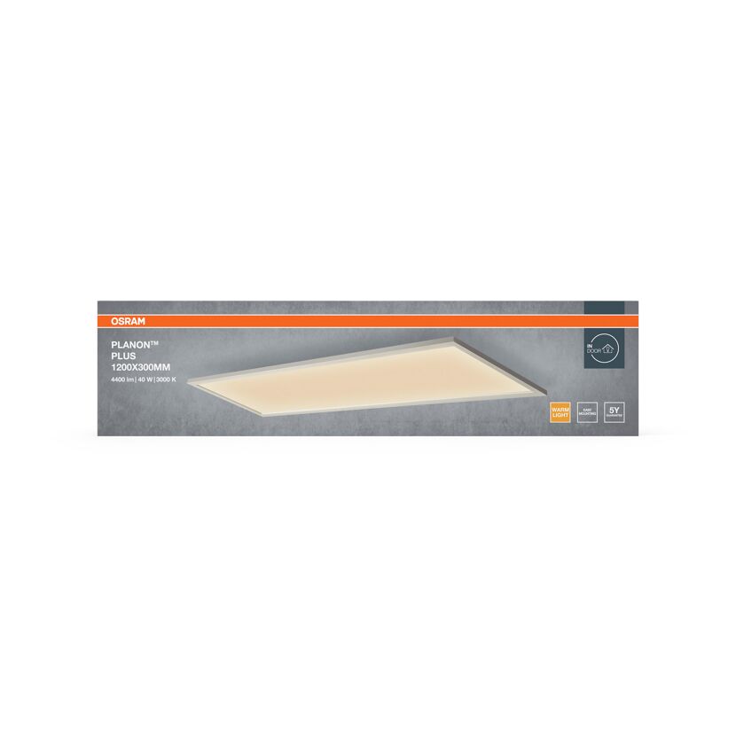 Panelleuchte 'Planon™ Plus' weiß 29,5 x 29,5 cm