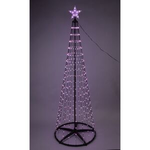 LED-Metallbaum 370 LEDs H 210 cm