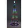 LED-Metallbaum 370 LEDs H 210 cm
