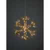 LED-Figur Schneeflocke mit Timer Ø 50 cm 50 LEDs