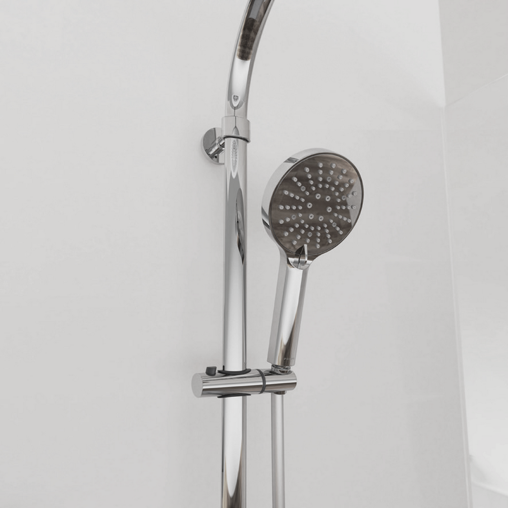 Handbrause 'Como' chrom Ø 12 cm, 5 Strahlarten