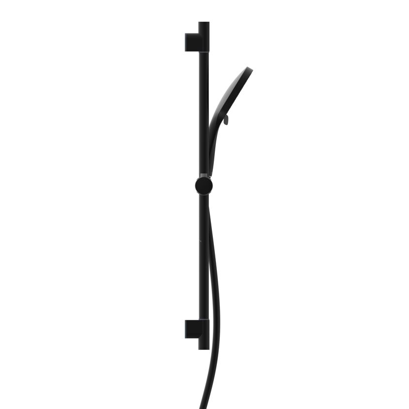 Brausestangenset 'Capri' schwarz matt, 3 Strahlarten