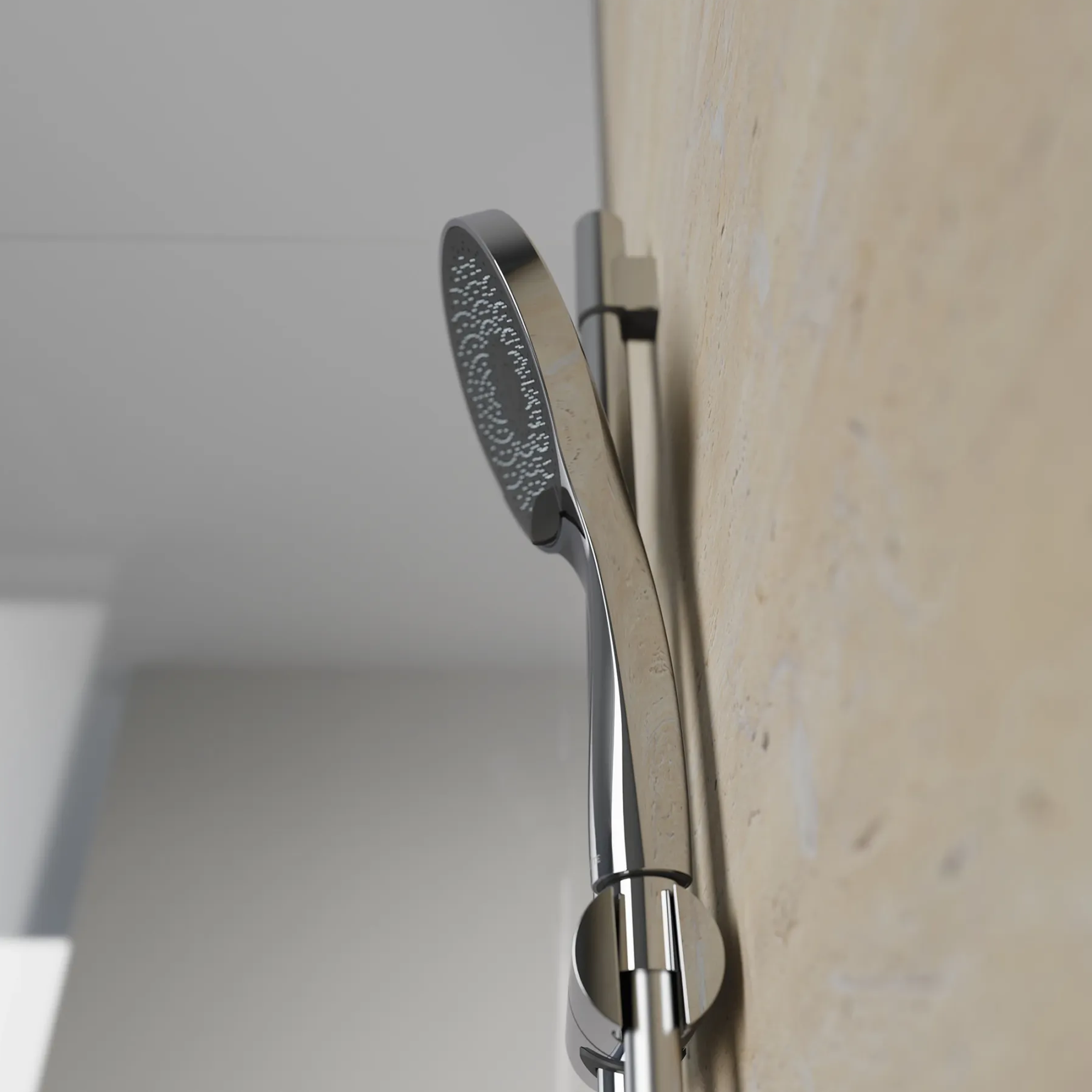 Brausestangenset 'Capri' verchromt, 3 Strahlarten