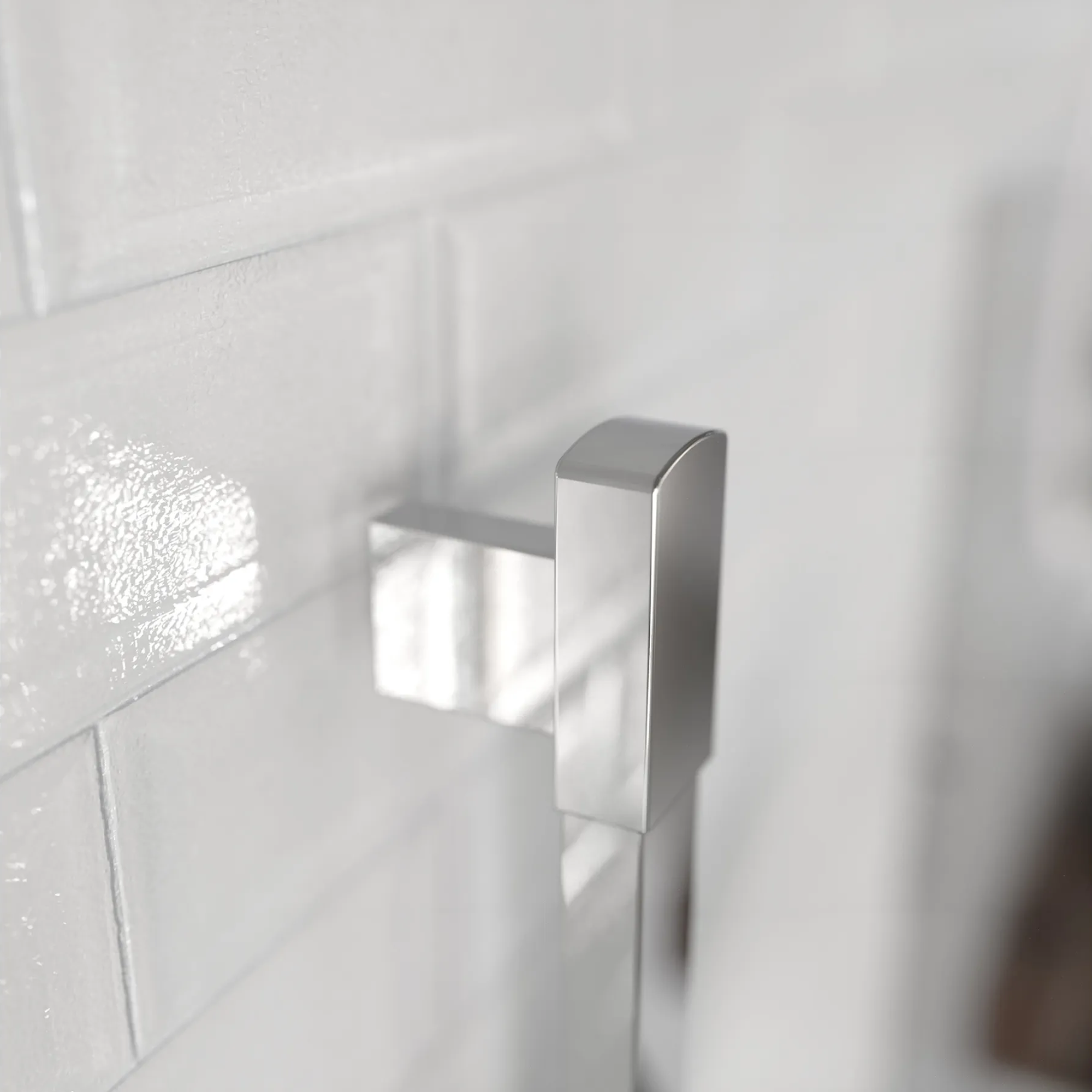 Brausestangenset 'Ravenna' verchromt/weiß, 3 Strahlarten