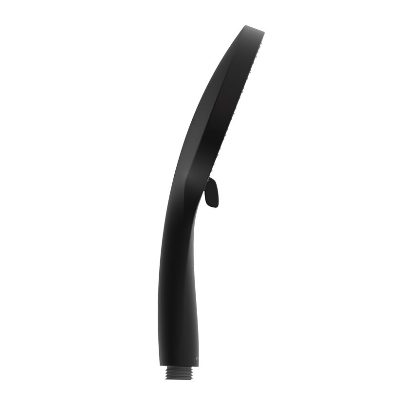 Handbrause 'Raven' schwarz matt Ø 13 cm, 3 Strahlarten