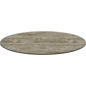 Tischplatte eichefarben Ø 60 cm