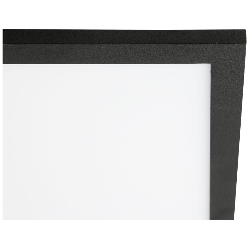 LED-Deckenleuchte 'Buffi' schwarz 39,5 x 39,5 cm 2400 lm