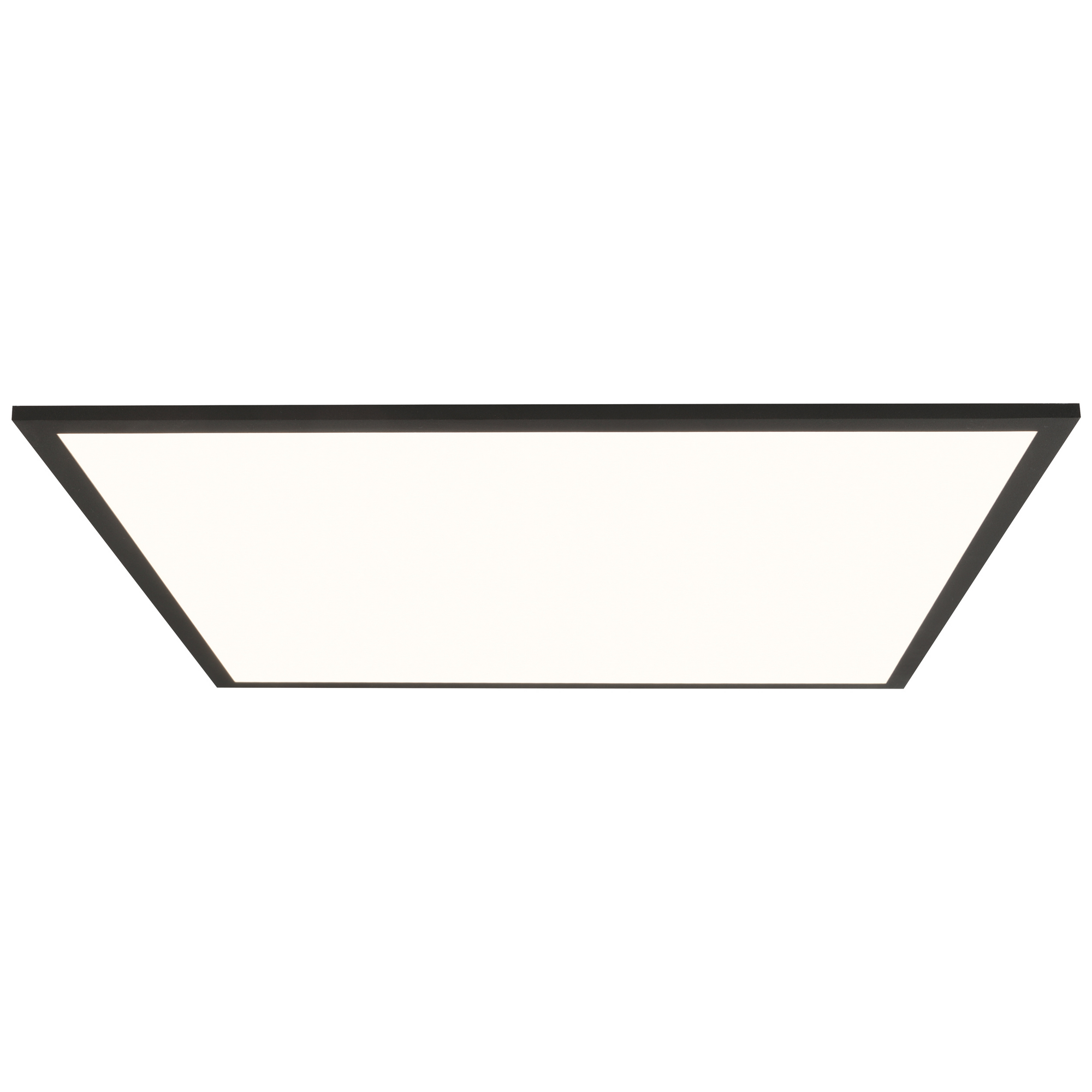 LED-Deckenleuchte 'Buffi' schwarz 59,5 x 59,5 cm 4000 lm