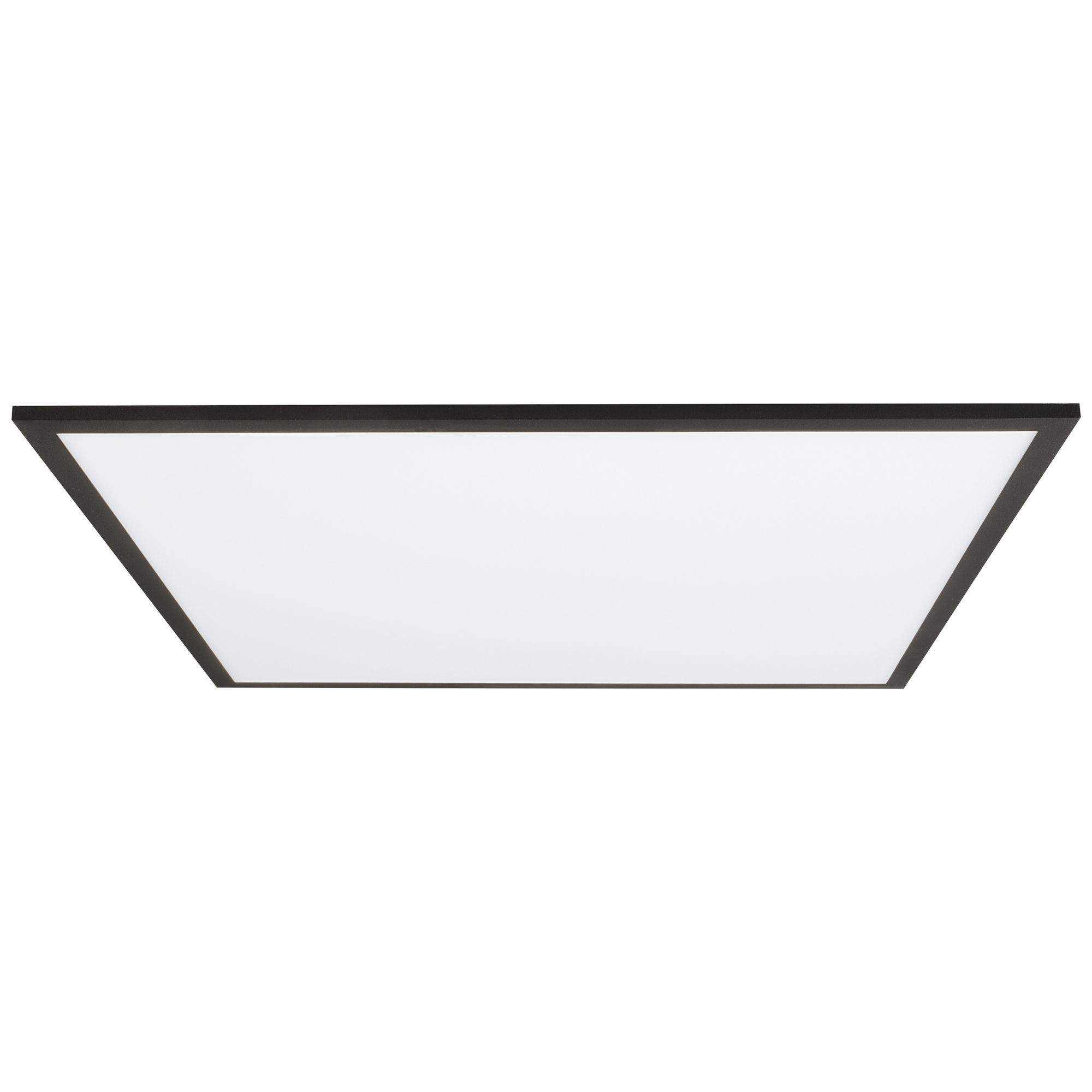LED-Deckenleuchte 'Buffi' schwarz 59,5 x 59,5 cm 4000 lm