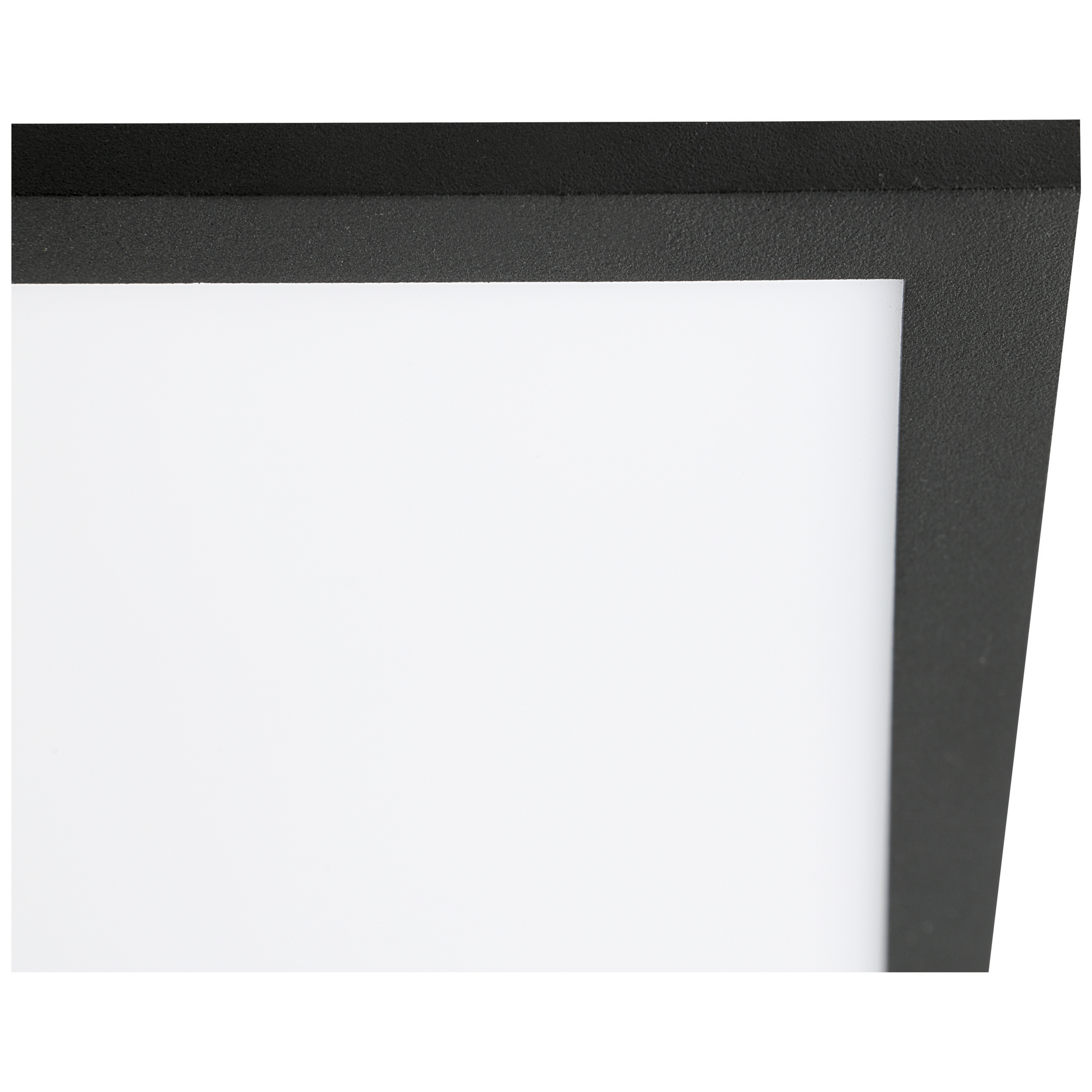 LED-Deckenleuchte 'Buffi' schwarz 59,5 x 59,5 cm 4000 lm
