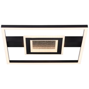 LED-Deckenleuchte 'Queens' schwarz 37,5 x 37,5 cm 3500 lm