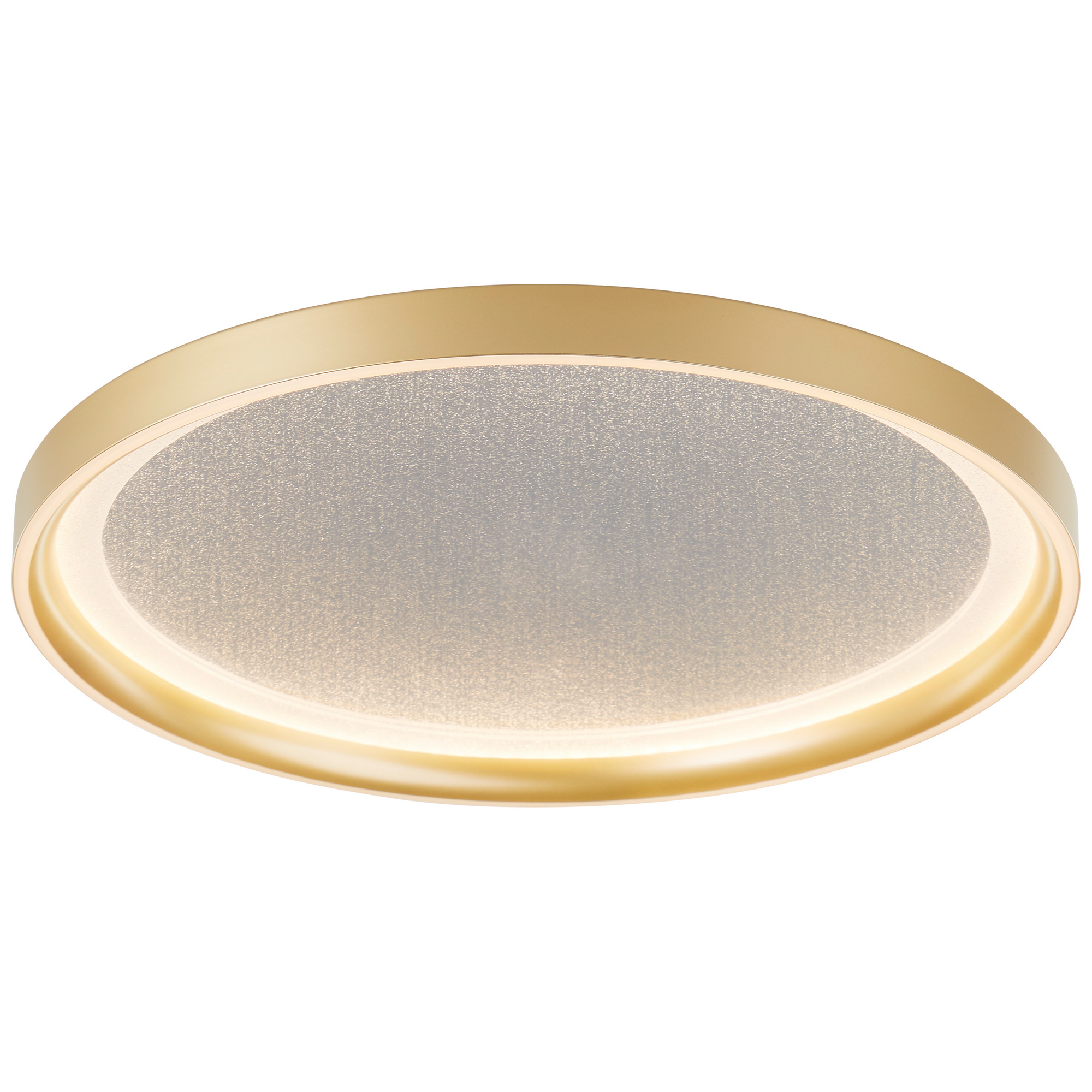 LED-Deckenleuchte 'Quito' golden Ø 42 cm 3800 lm