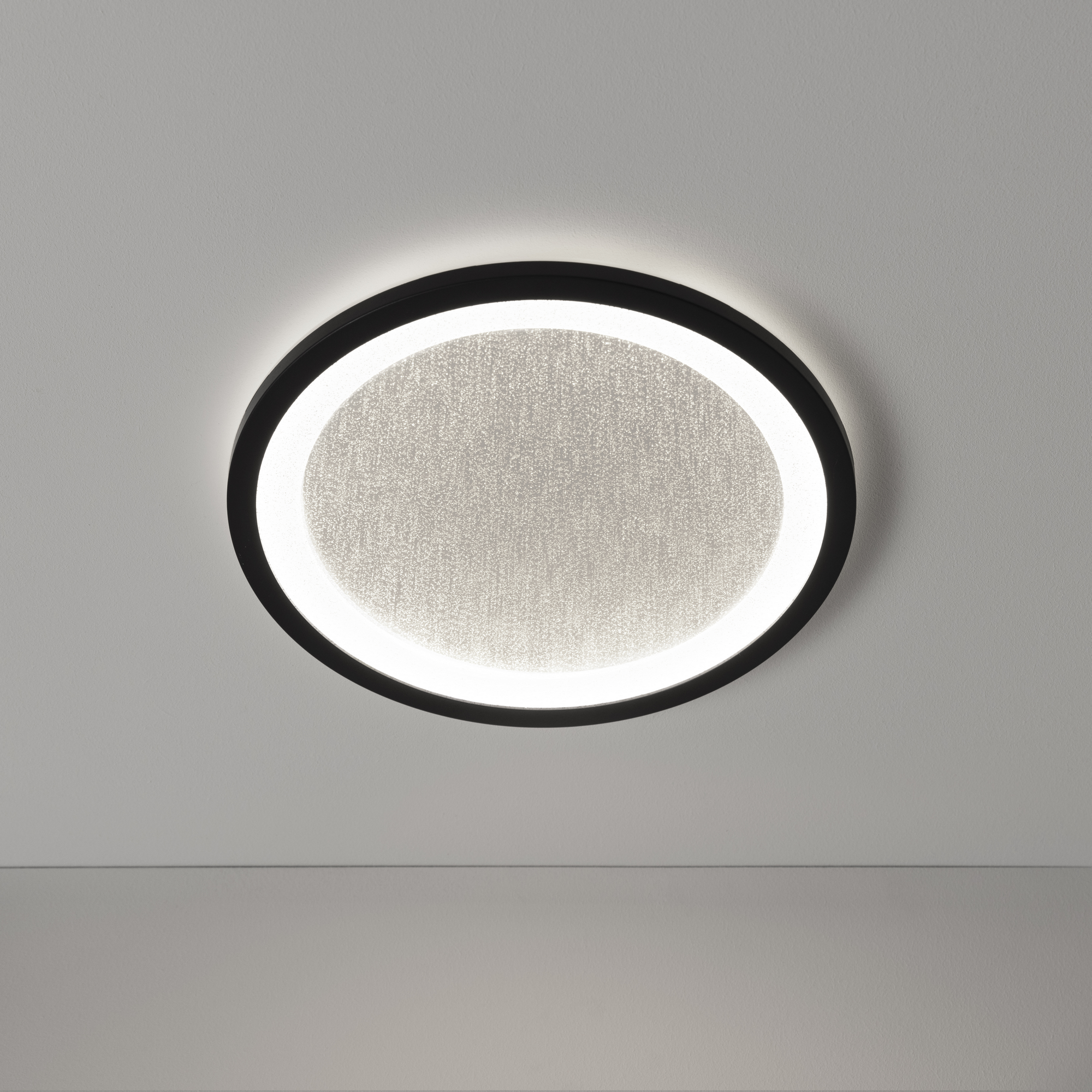 LED-Deckenleuchte 'Tanida' schwarz Ø 29,5 cm 2200 lm