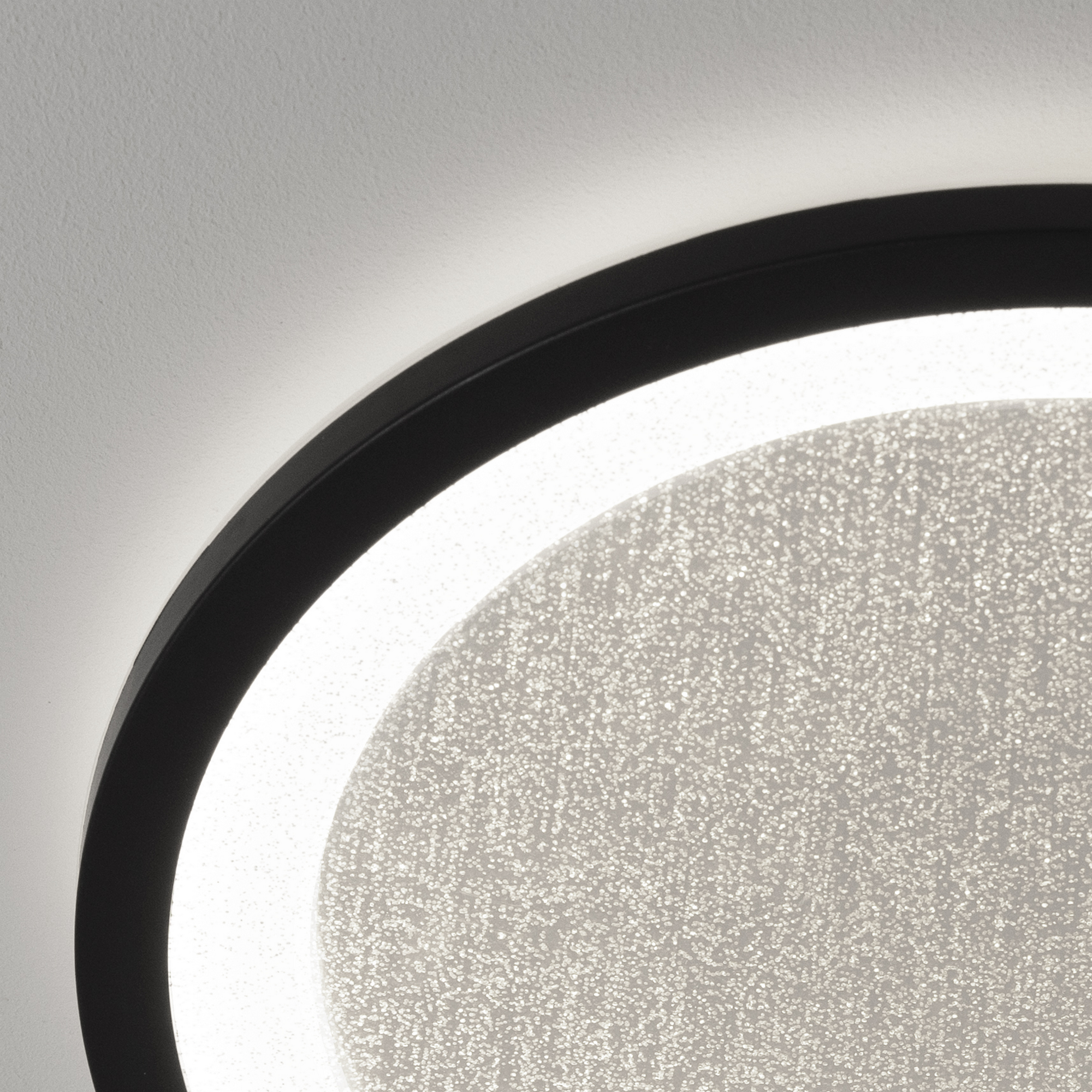 LED-Deckenleuchte 'Tanida' schwarz Ø 29,5 cm 2200 lm